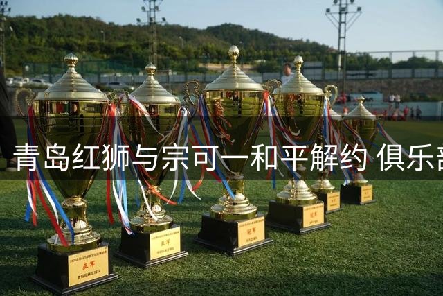 青岛红狮与宗可一和平解约 俱乐部发文感谢球员付出