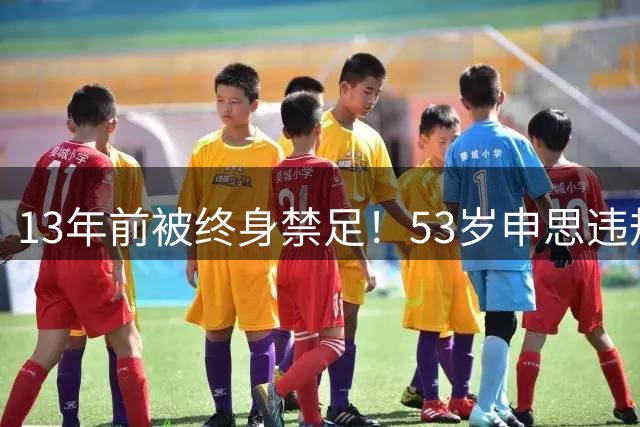 13年前被终身禁足！53岁申思违规办青训却不收敛：公开打足协的脸
